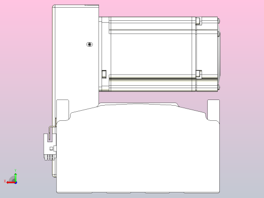 皮带直线轴半封闭可选导轨TPA-HNB-175D-140-L1900-RU-Y-P75-N3后视缩略图