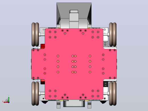 红外避障智能小车后视缩略图