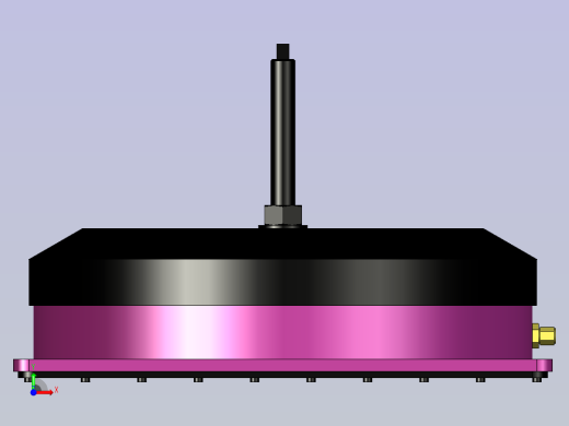 脚轮脚杯3D  WAP51-A350.x_t前视缩略图