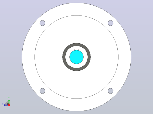 240C1Z～241C1Z行星减速机[MN1E240C1Z3.33-132B5-V1]右视缩略图