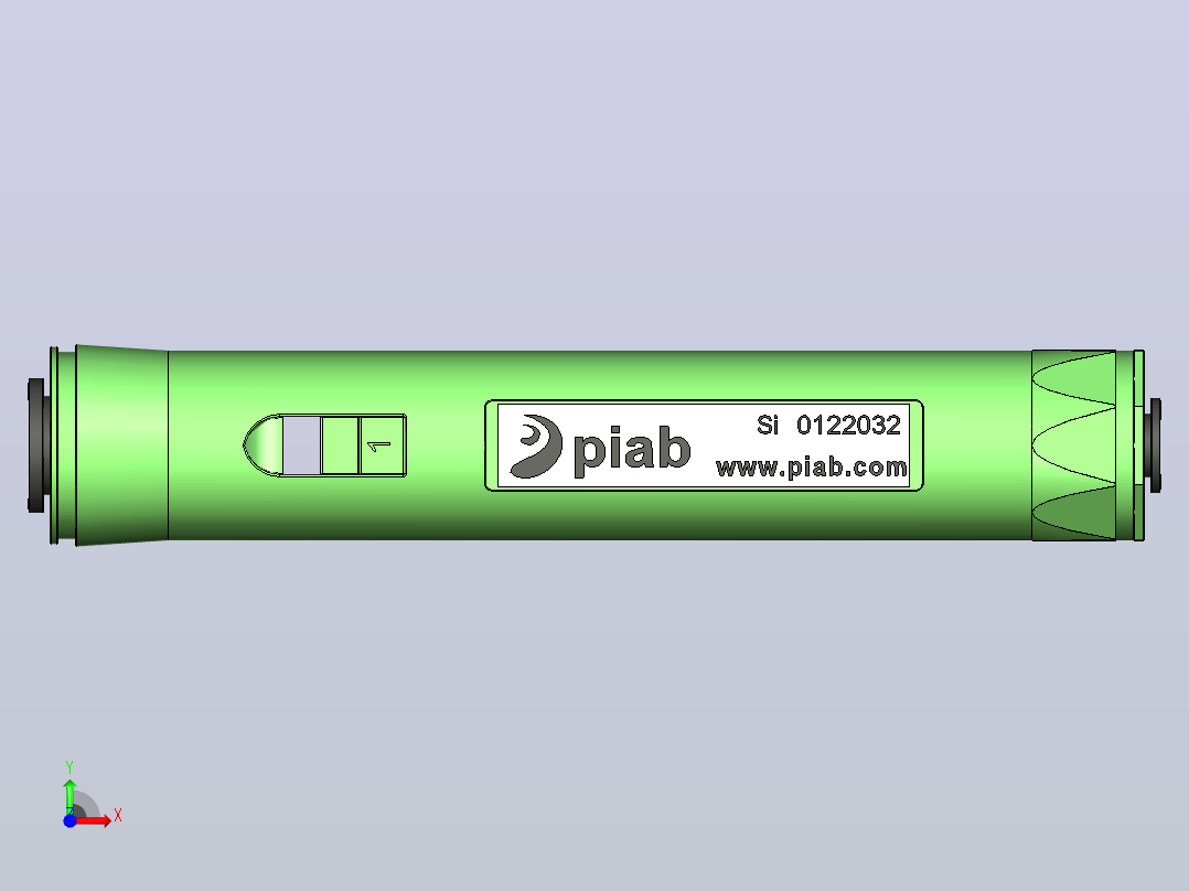 PIAB真空发生器前视图