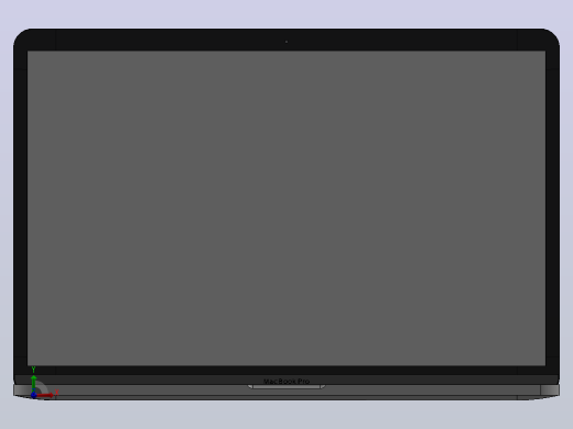2019年14英寸视网膜显示屏MacBook Pro 15前视缩略图