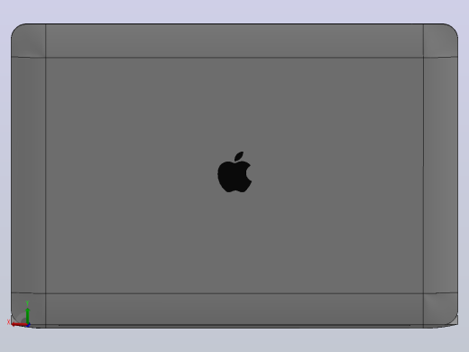 2019年14英寸视网膜显示屏MacBook Pro 15后视缩略图