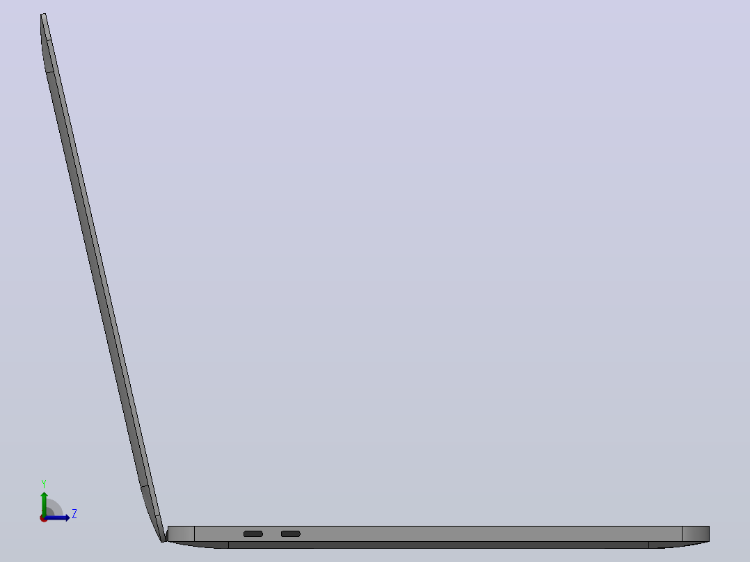 2019年14英寸视网膜显示屏MacBook Pro 15左视图