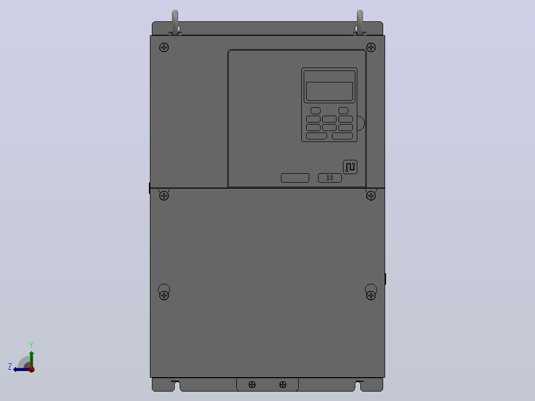 CIMR-HB4A柜内安装型变频器[0150]右视图