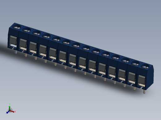 PCB安装螺丝接线盒连接器15