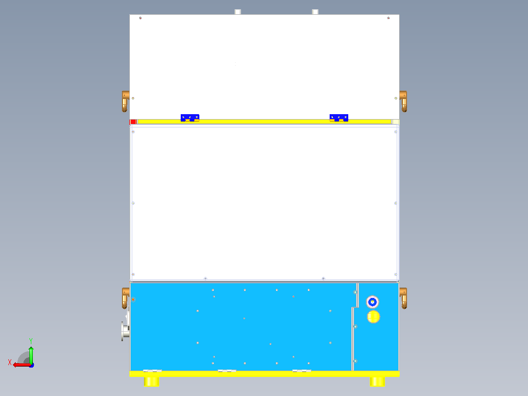 压装治具工装12后视图