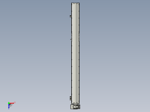 MT120BT半封闭皮带滑台[MT120BT.L100.1200.LU.P40.C3]俯视缩略图