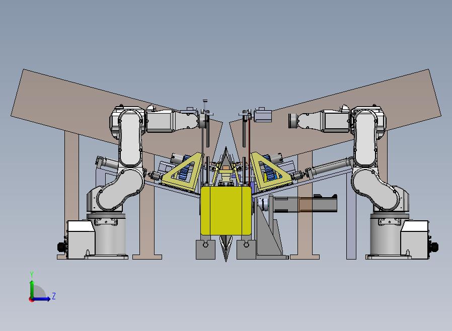 口罩3M生产线左视图