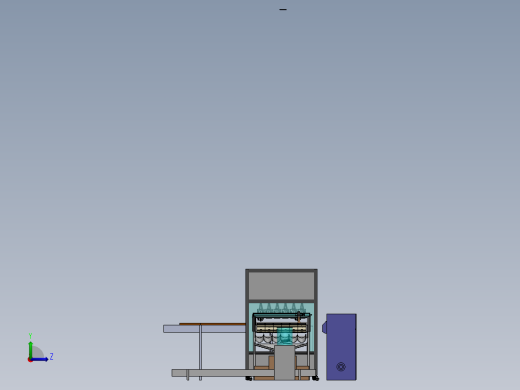 双机械手抓料激光打码出料机sw18可编辑左视缩略图