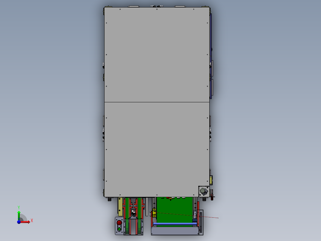识别分拣机前视图