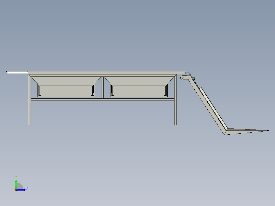 拆包台CB800.000左视图