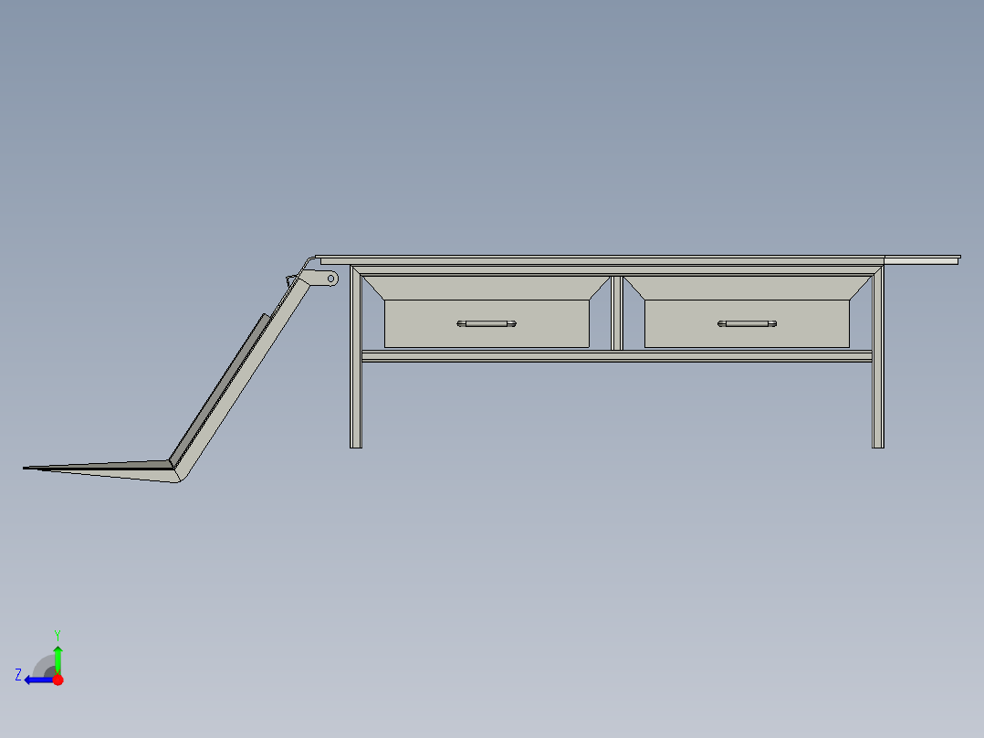 拆包台CB800.000右视图