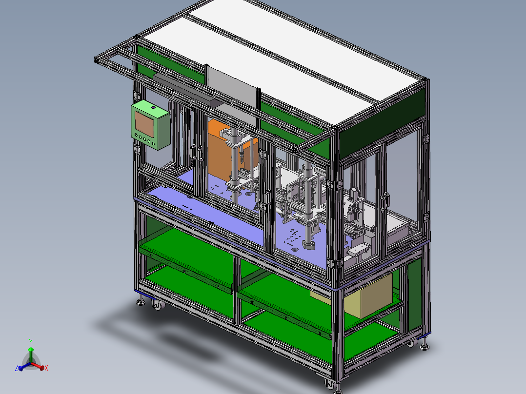 按钮模块自动打螺丝机