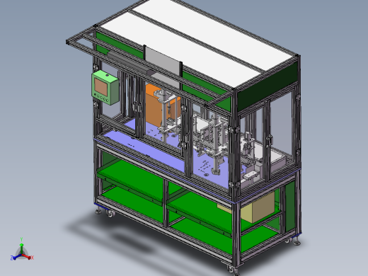 按钮模块自动打螺丝机