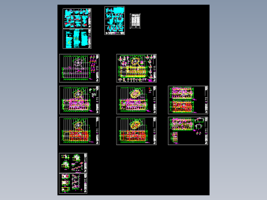 【4层】3727平米四层框架商务楼施工组织设计及工程量计价清单（含部分建筑图，完整结构图，总平图，横道图）