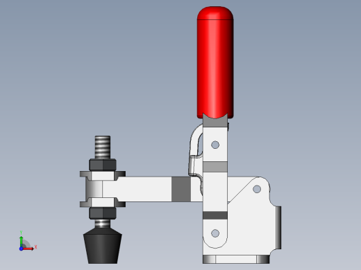 solidworks 高压250U肘节夹前视缩略图