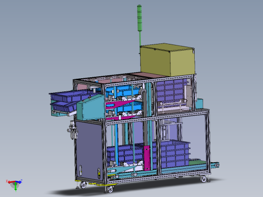 E136 周转箱自动投送机主视缩略图