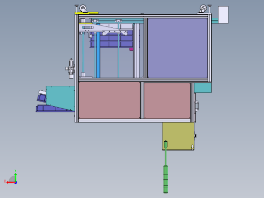 E136 周转箱自动投送机后视缩略图
