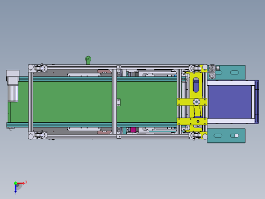 E136 周转箱自动投送机俯视缩略图