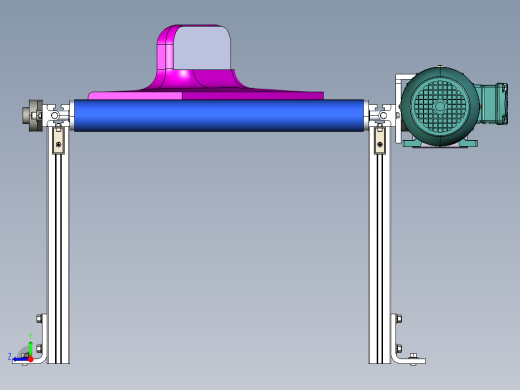 3轴手持式无刷万向节模型右视缩略图