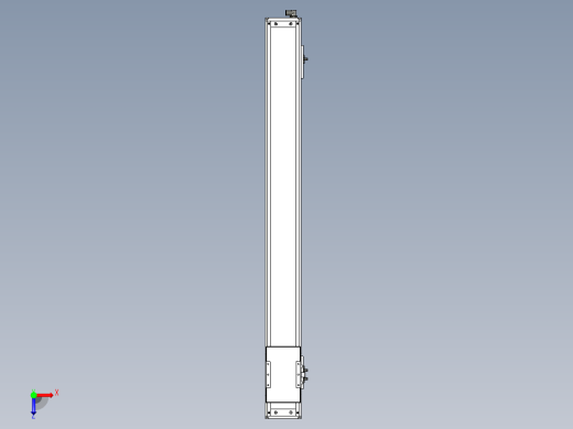 Toyo东佑达直线模组-ECH10-950-BM-100W俯视缩略图