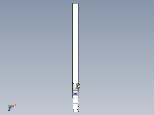 Toyo东佑达直线模组-ETH5M-BC-650-M10B俯视缩略图