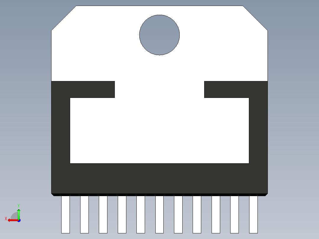 multiwatt-ST 封装-MULTIWATT-11_Min_LStraight_rev1.0.rar后视图