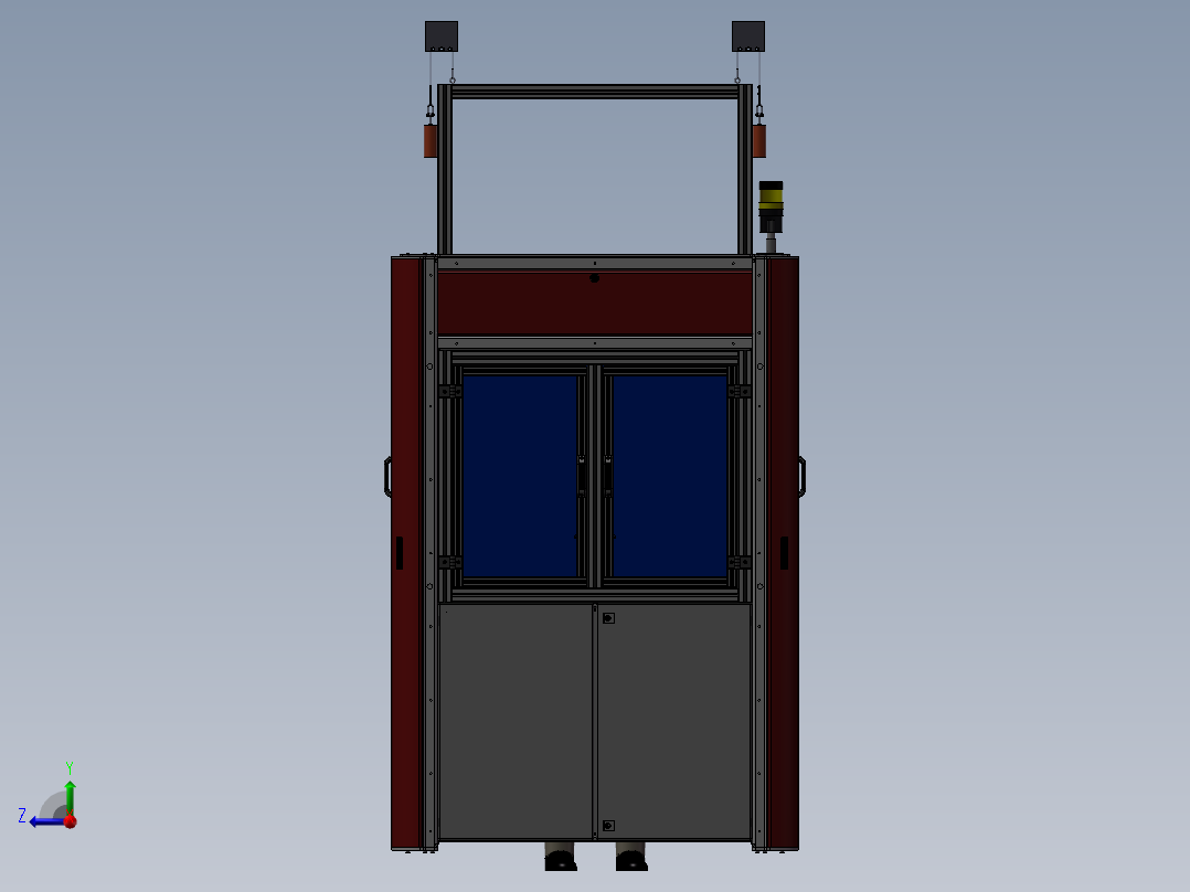 生产单元右视图