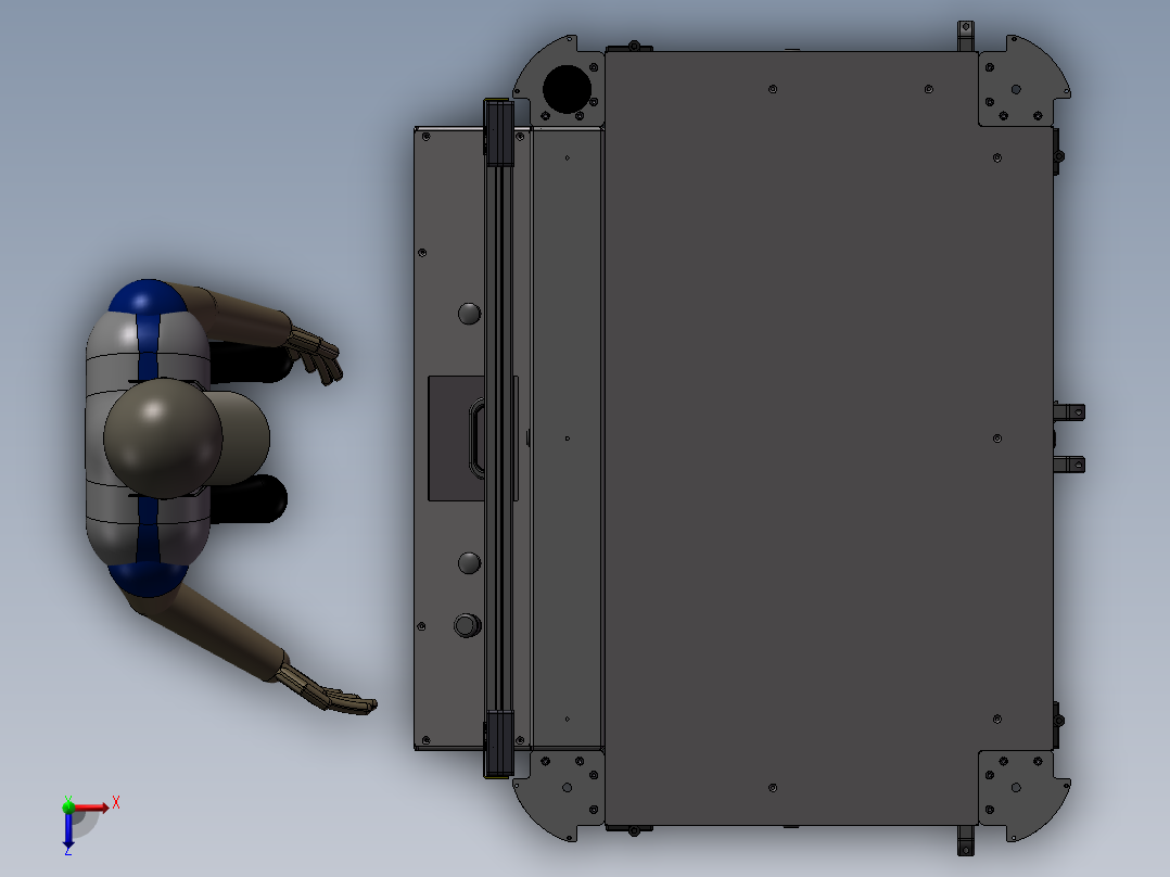 生产单元俯视图