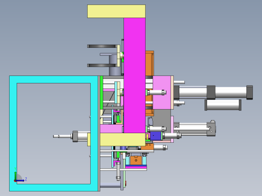 阳极自动化组装机左视缩略图