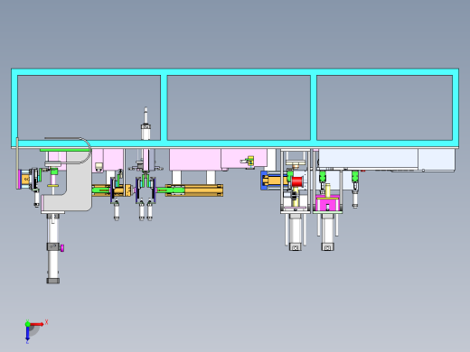阳极自动化组装机俯视缩略图