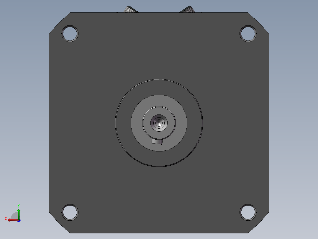 DSM-32-270-P-A摆动气缸后视图