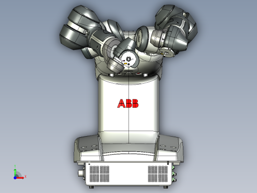ABB IRB14000 YUMI双臂工业机器人资料前视缩略图