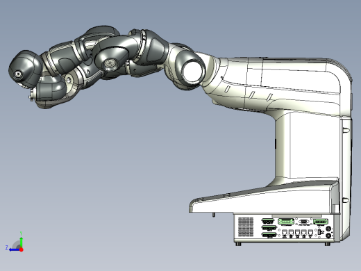 ABB IRB14000 YUMI双臂工业机器人资料右视缩略图