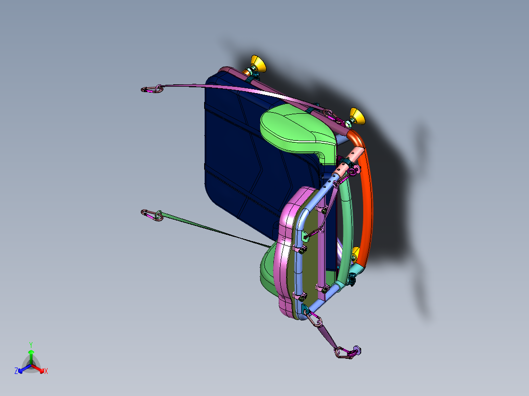 皮划艇专用靠背高档座椅