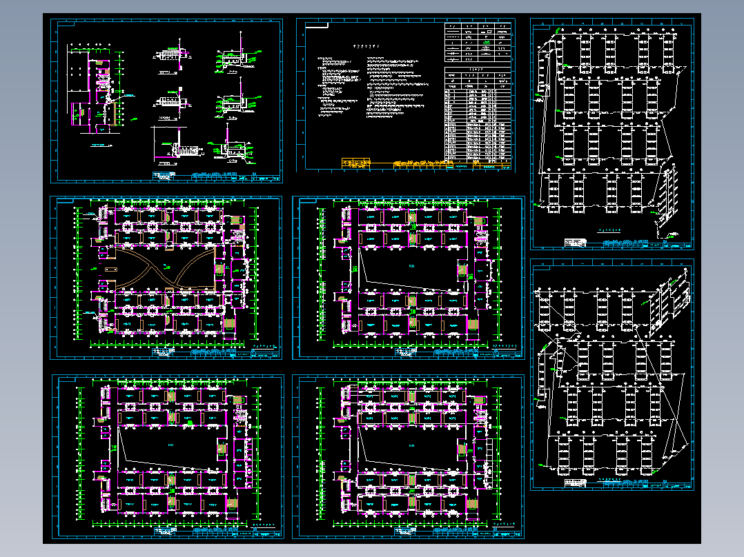 某大学教学楼采暖图