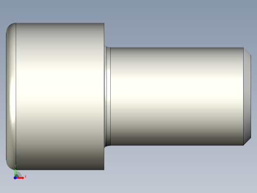 螺钉-DIN_912-M20x30.stp前视缩略图