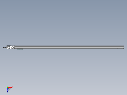 威洛博VBC同步带传动一无尘环境VBC14-L45-S2500-BL-ZP75-C3俯视缩略图