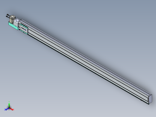 威洛博VBC同步带传动一无尘环境VBC14-L45-S2500-BL-ZP75-C3正等轴测缩略图