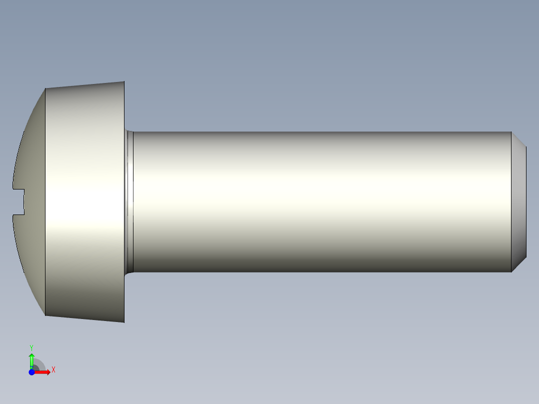Cross_recessed_head-M3.5-10-10-2.8-6-3.5.stp螺钉-前视图