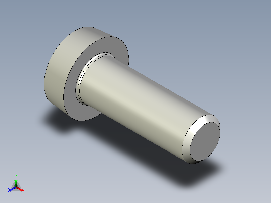 Cross_recessed_head-M3.5-10-10-2.8-6-3.5.stp螺钉-正等轴测图