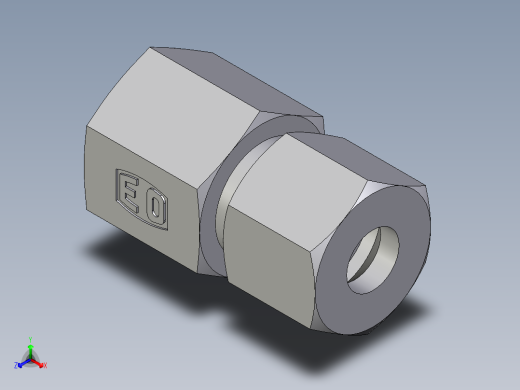 卡套式工业通用硬管接头EO_Swivel_connector_GAI10ZSR71