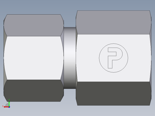 卡套式工业通用硬管接头EO_Swivel_connector_GAI10ZSR71后视缩略图