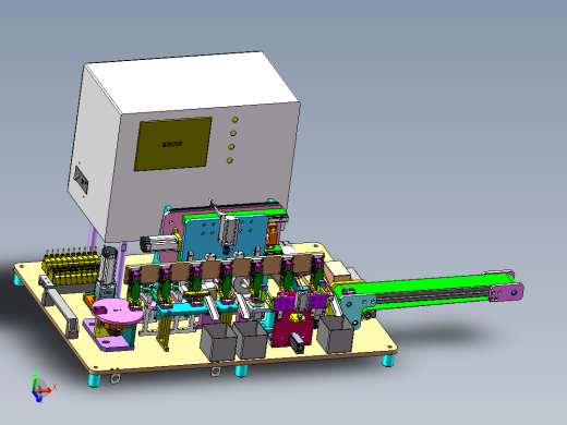 通电测试机CCD检测PIN外观尺寸