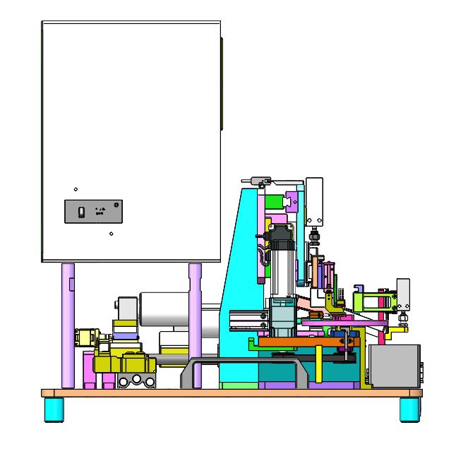 通电测试机CCD检测PIN外观尺寸