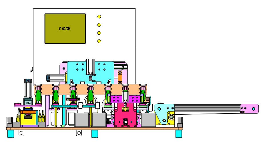 通电测试机CCD检测PIN外观尺寸