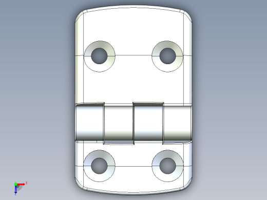 型材-KJN 30-50 COMBI HINGE 095K3050F00俯视缩略图