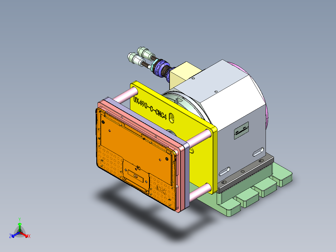 UX490-C-CNC4-1119主视图