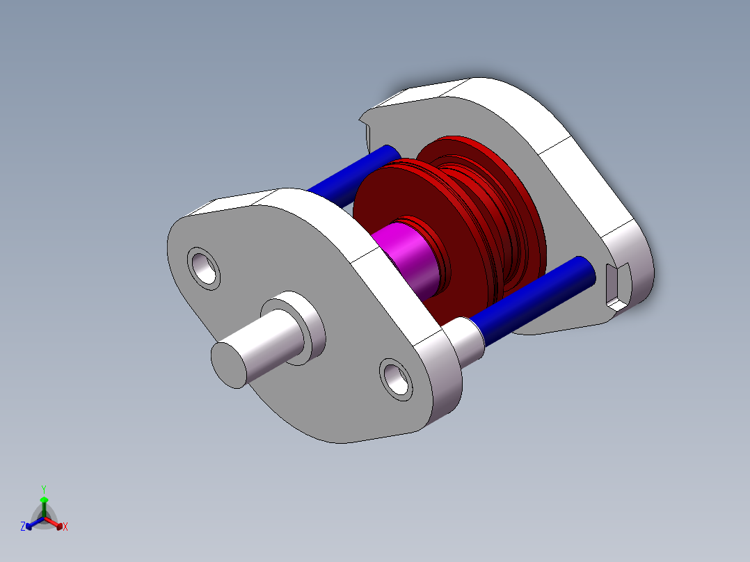 油封压装机设计【含三维图+CAD图+说明书】正等轴测图
